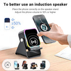 5-in-1 Wireless Induction Speaker