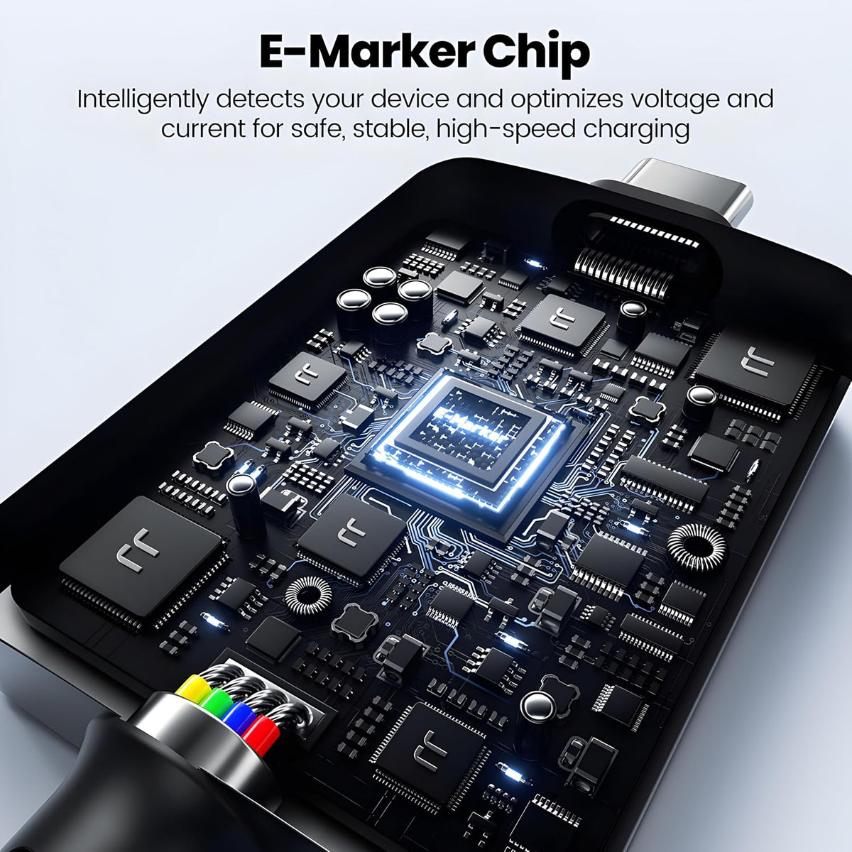 100W Type-C & Watch Charging Cable