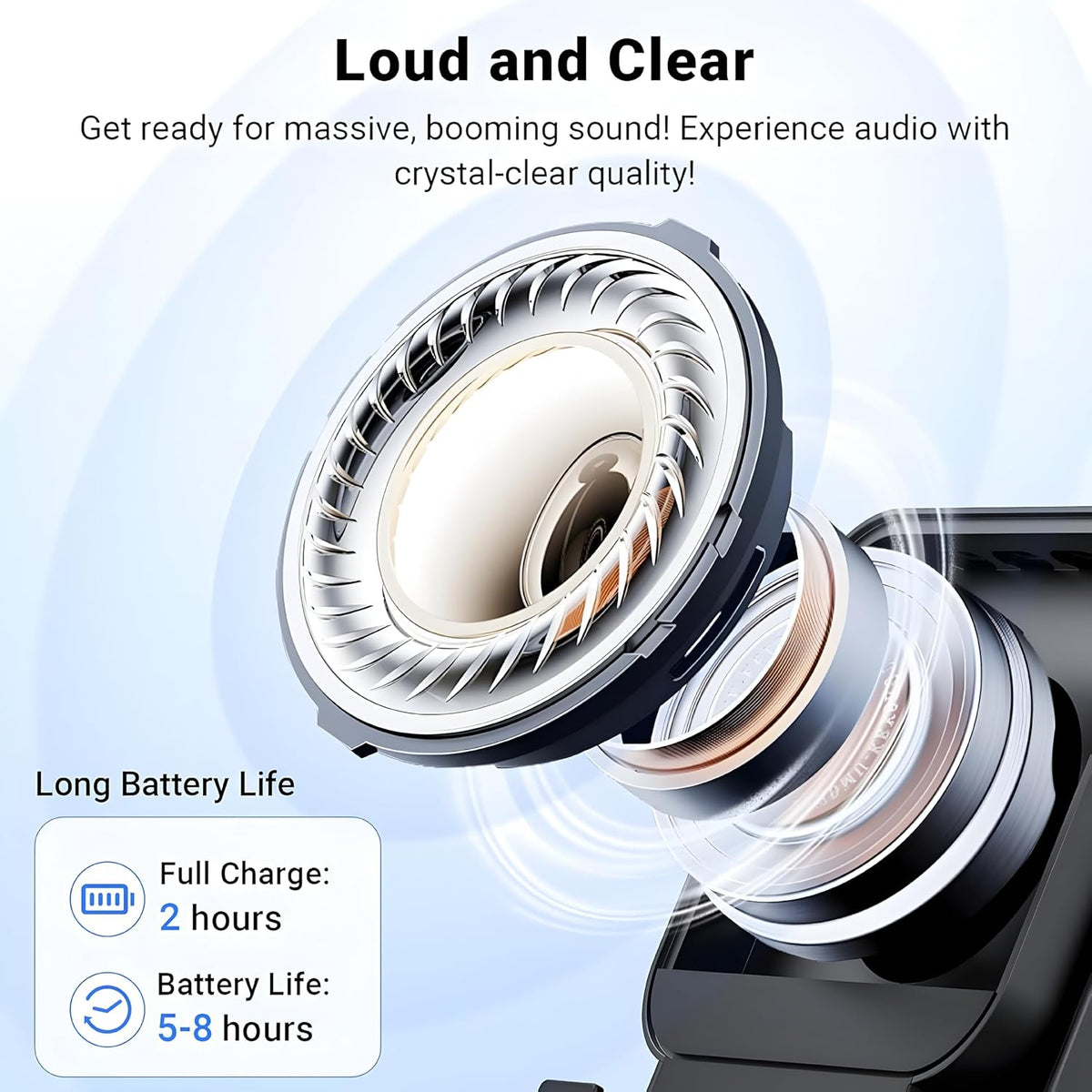 5-in-1 Wireless Induction Speaker