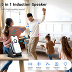 5-in-1 Wireless Induction Speaker
