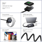 100W Type-C & Watch Charging Cable