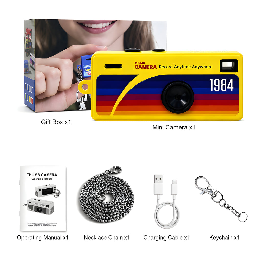 Mini 1080P Retro Digital Camera